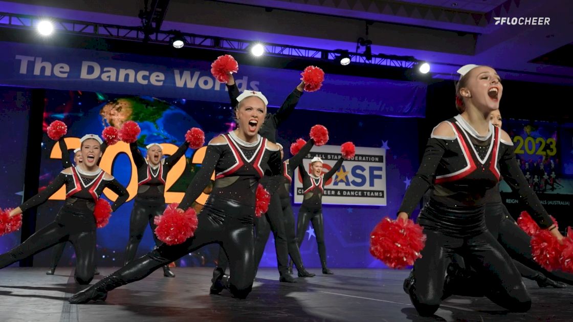 Must-See Moments From Open Coed Pom Finals At Worlds